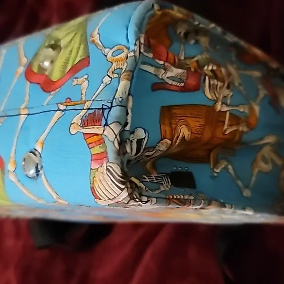 Skeleton Blue Bag - Picture 9 of 10